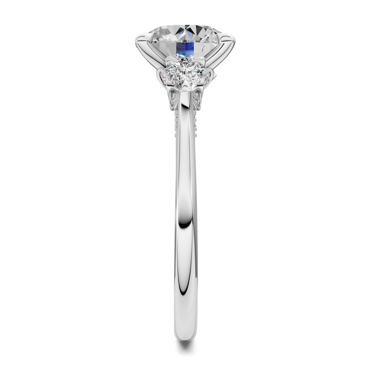 Lesley Nature Three Stone Ring