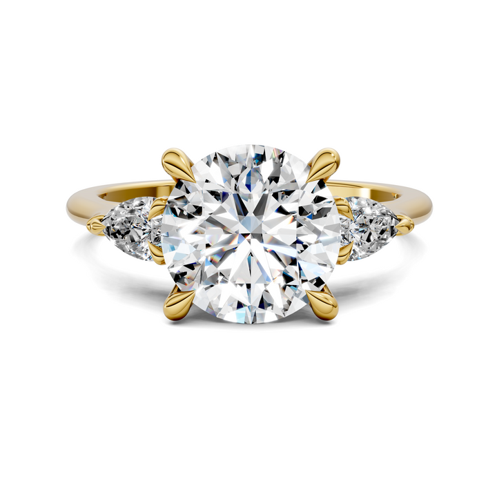 Lesley Nature Three Stone Ring