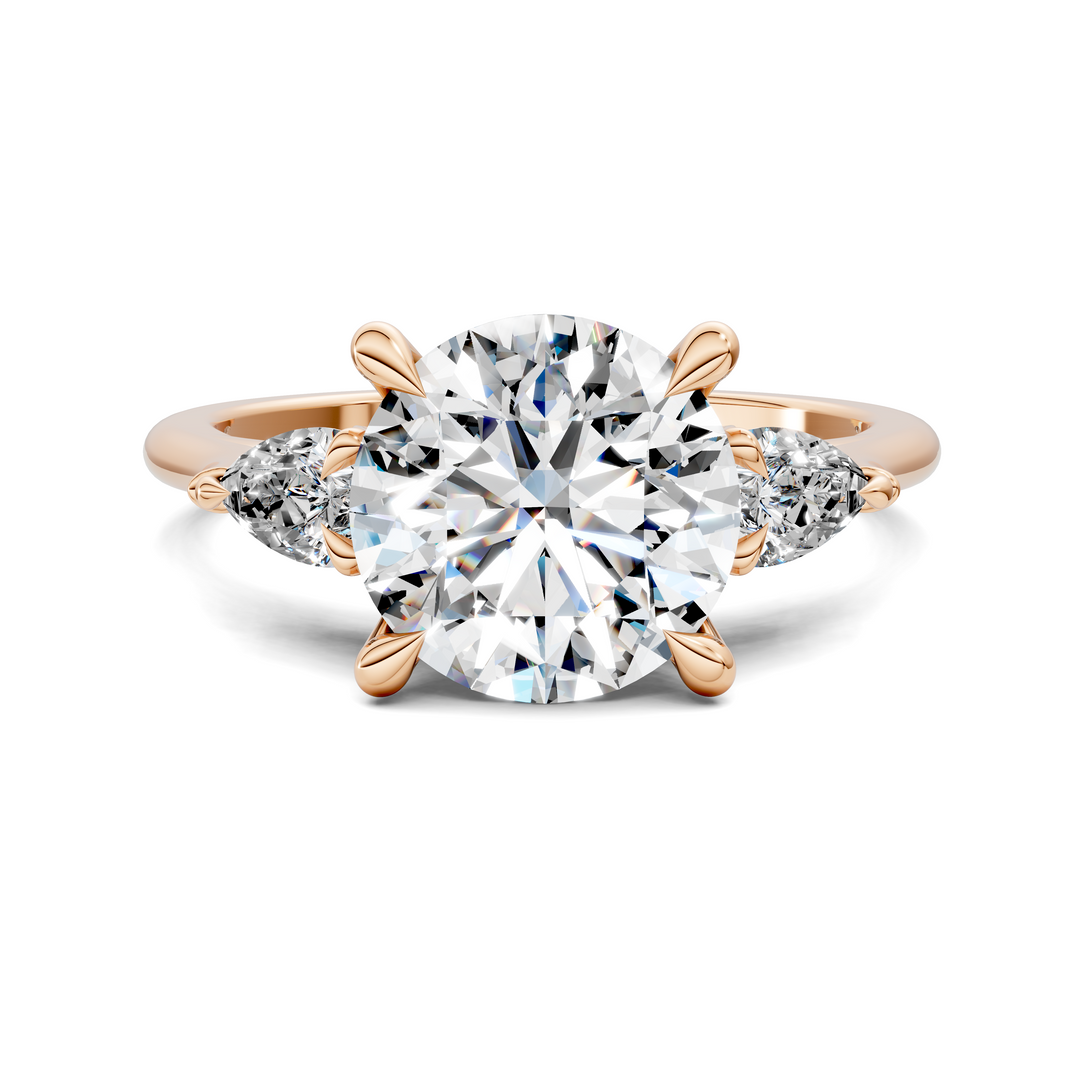 Lesley Nature Three Stone Ring