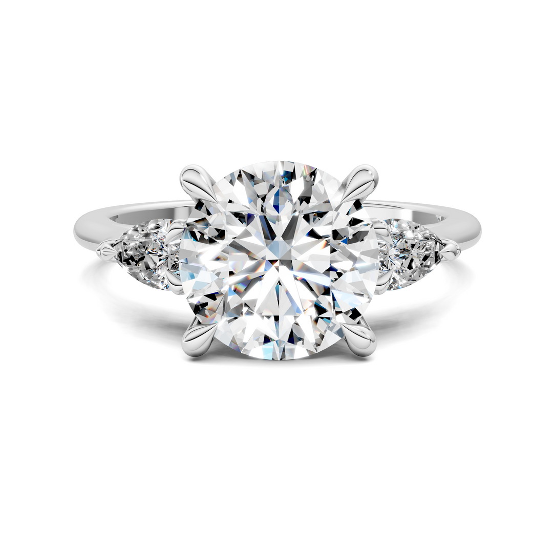 Lesley Nature Three Stone Ring