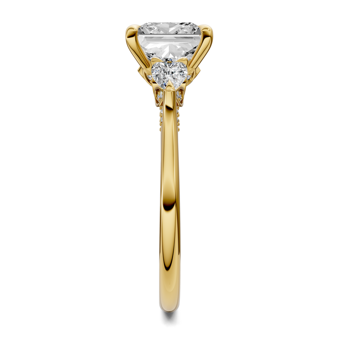 Lesley Nature Three Stone Ring