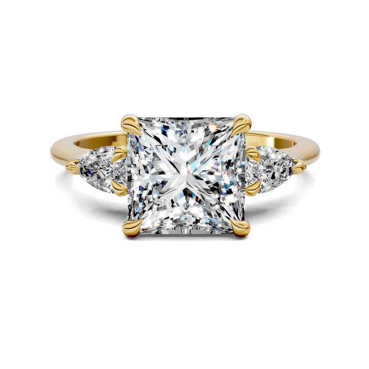 Lesley Nature Three Stone Ring