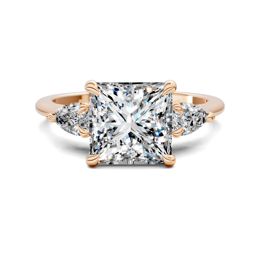 Lesley Nature Three Stone Ring