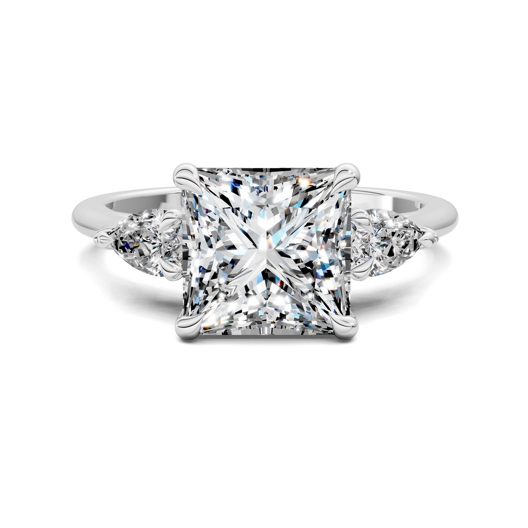 Lesley Nature Three Stone Ring