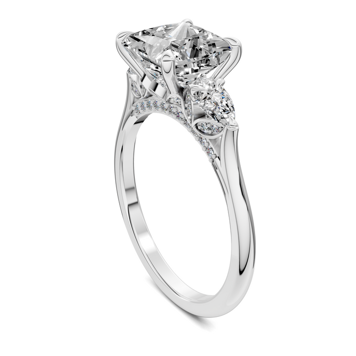 Lesley Nature Three Stone Ring