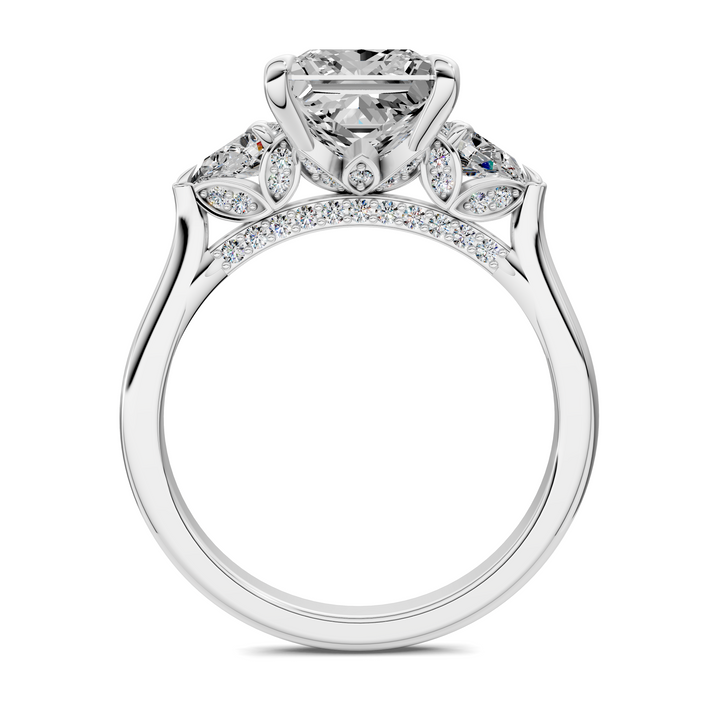 Lesley Nature Three Stone Ring