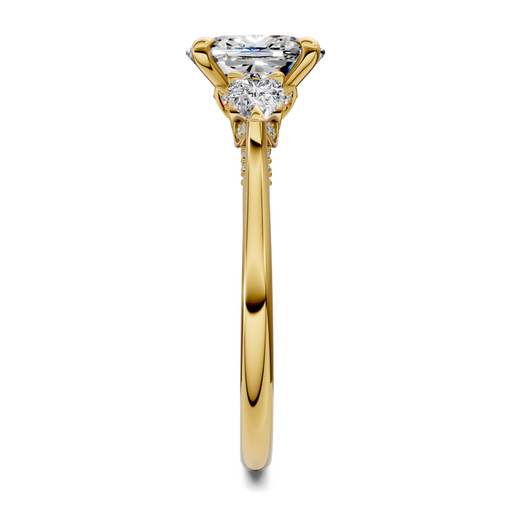 Lesley Nature Three Stone Ring