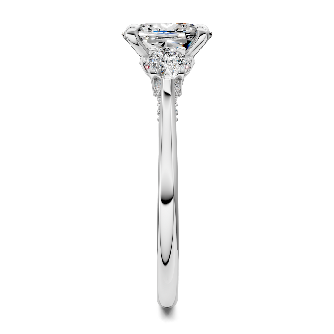 Lesley Nature Three Stone Ring