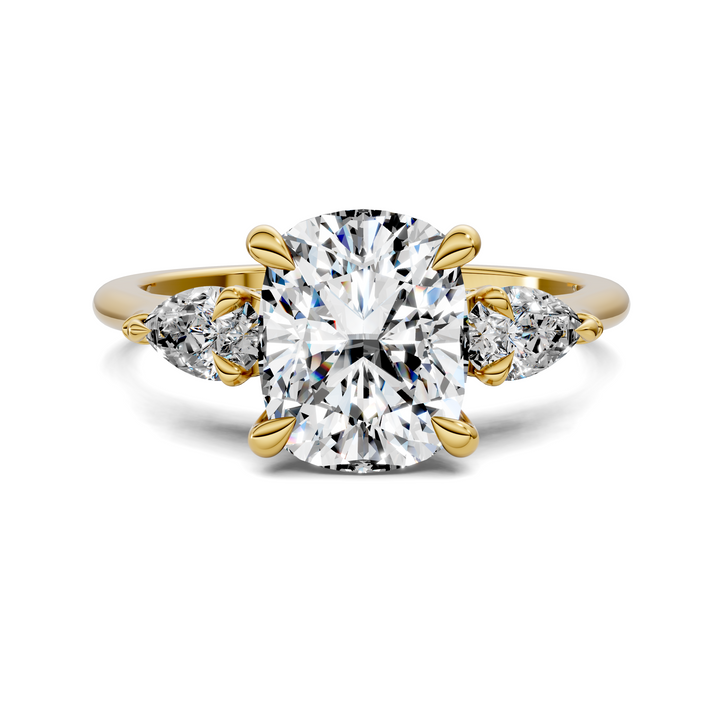 Lesley Nature Three Stone Ring