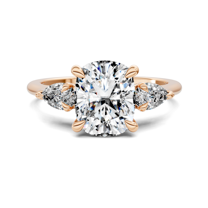 Lesley Nature Three Stone Ring
