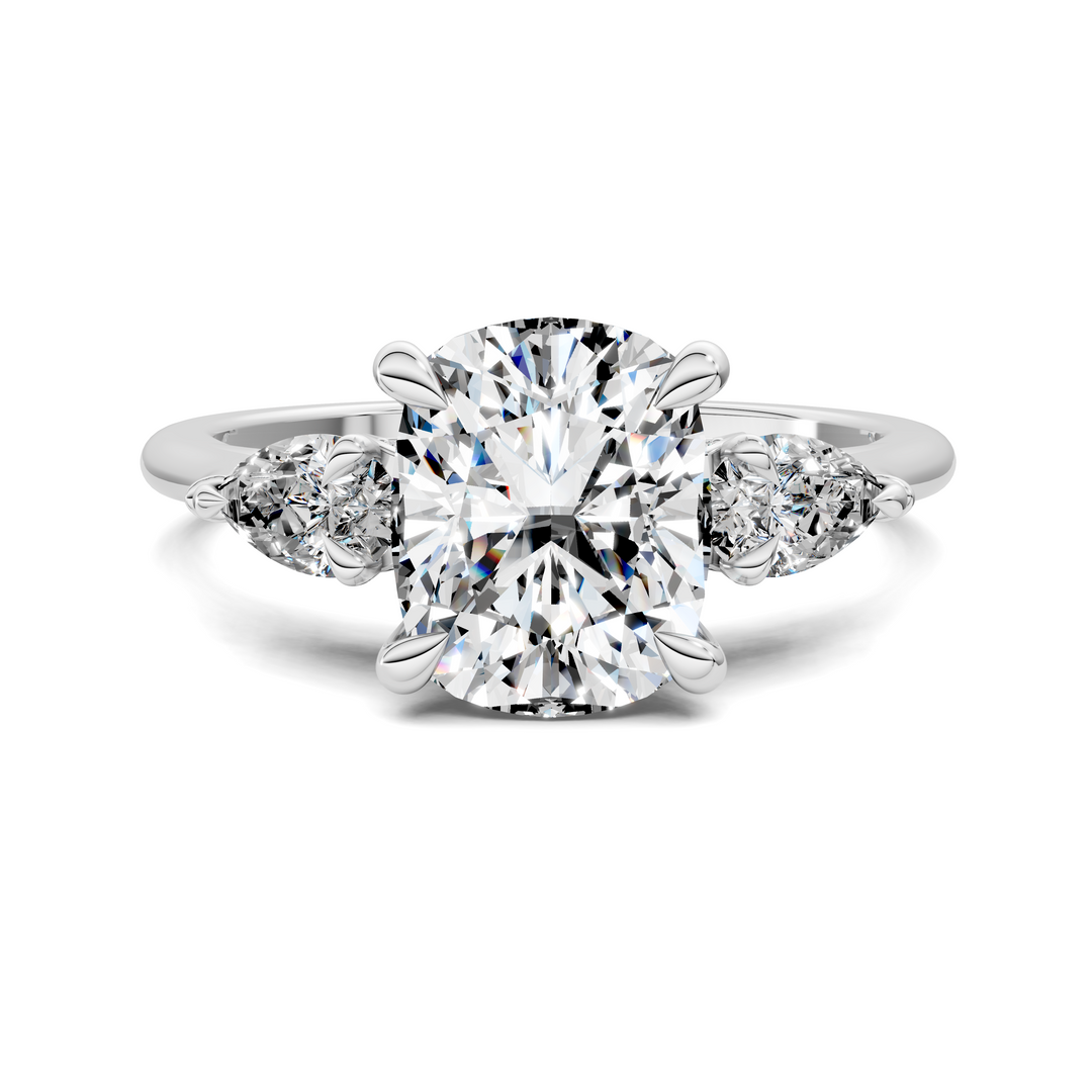 Lesley Nature Three Stone Ring