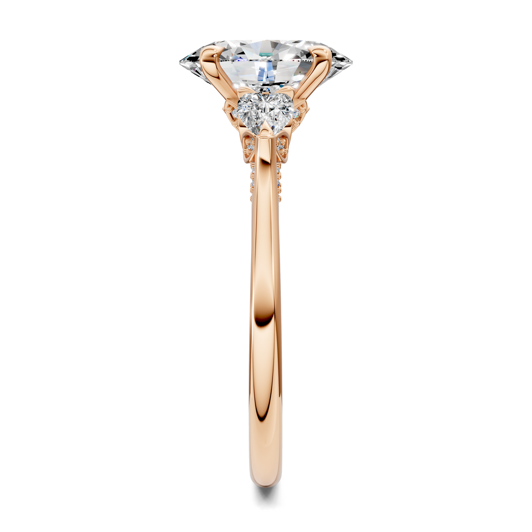 Lesley Nature Three Stone Ring