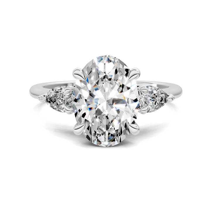 Lesley Nature Three Stone Ring