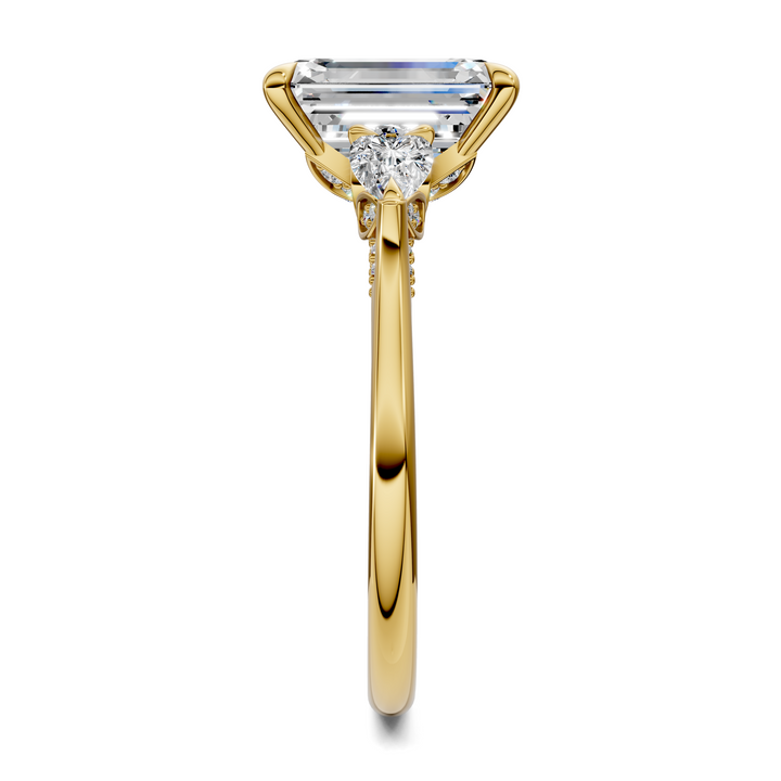 Lesley Nature Three Stone Ring