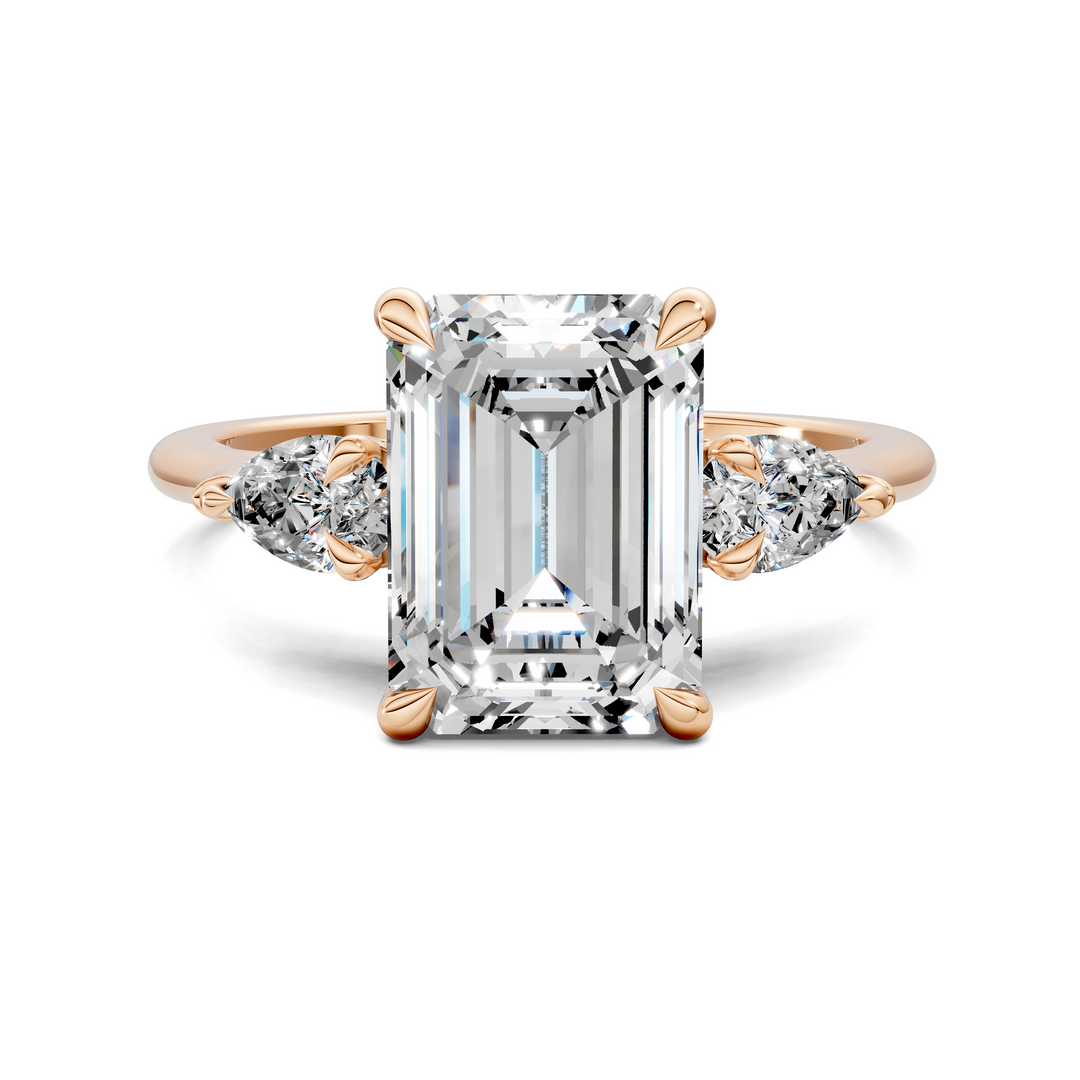 Lesley Nature Three Stone Ring
