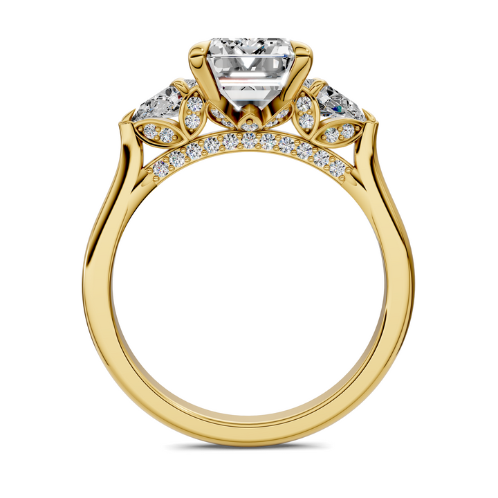 Lesley Nature Three Stone Ring