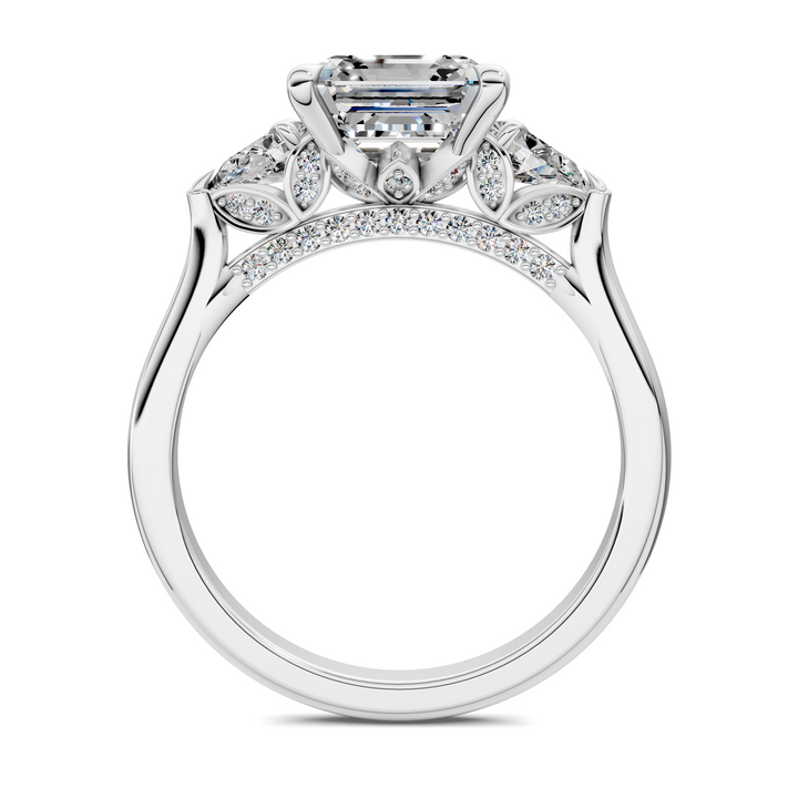 Lesley Nature Three Stone Ring