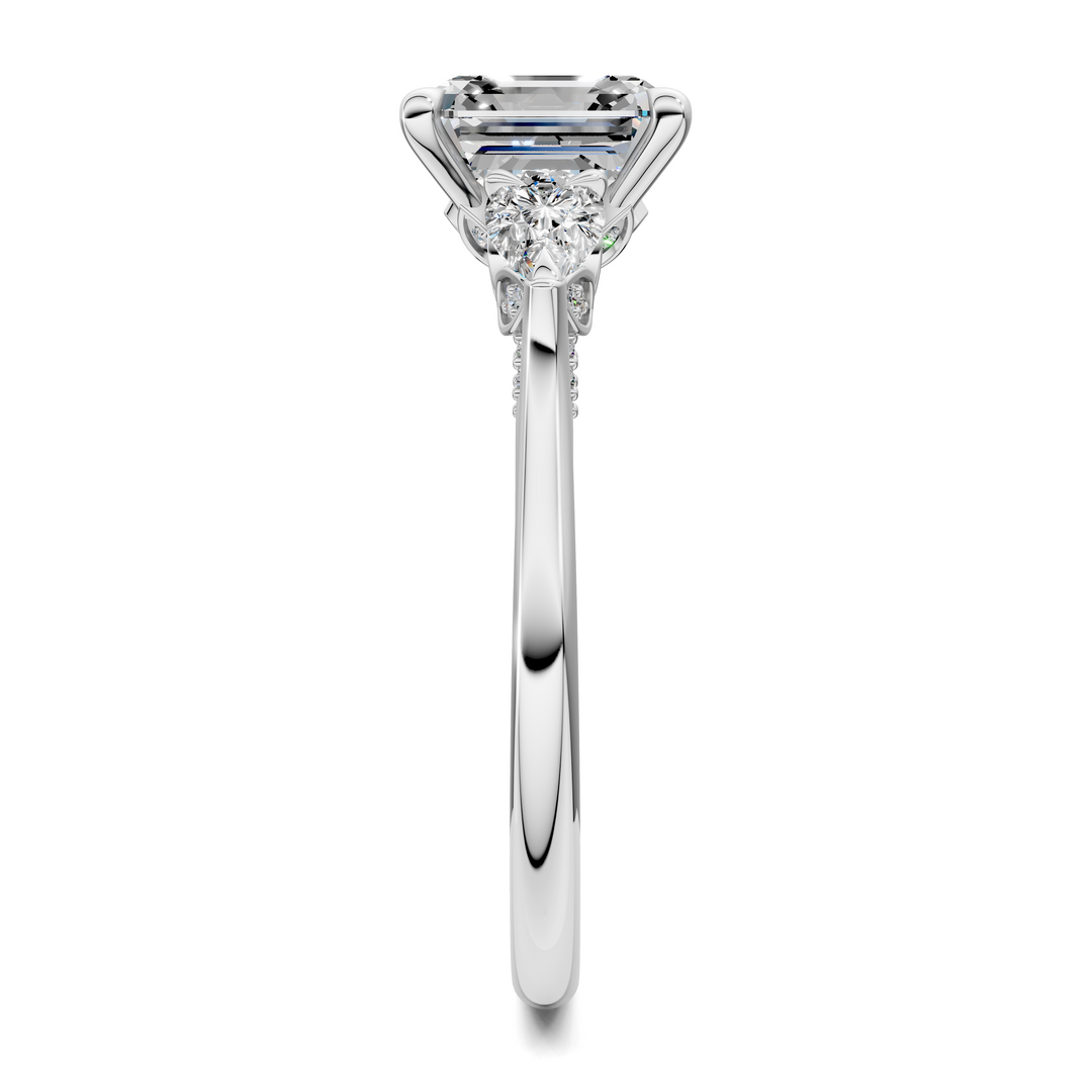 Lesley Nature Three Stone Ring