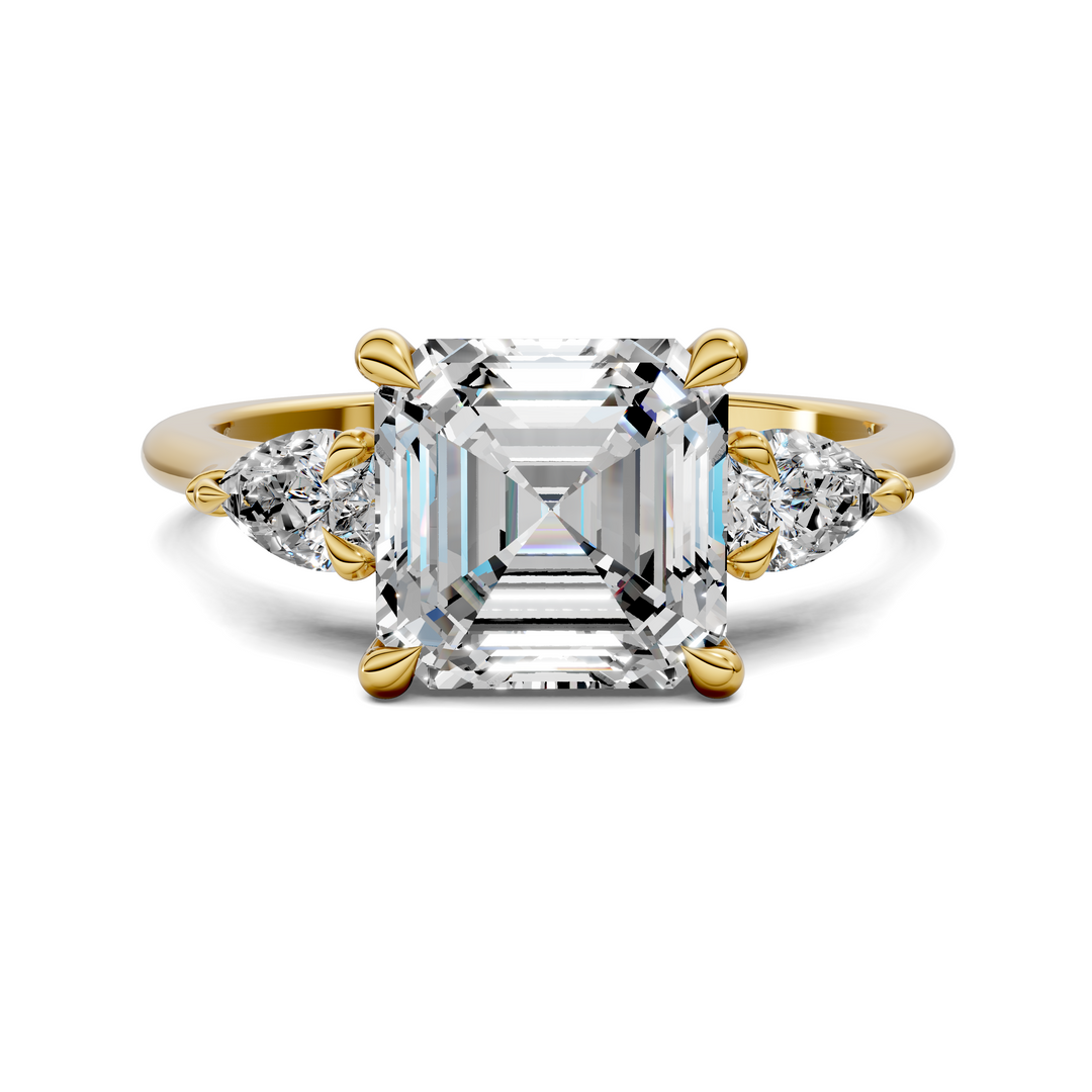 Lesley Nature Three Stone Ring