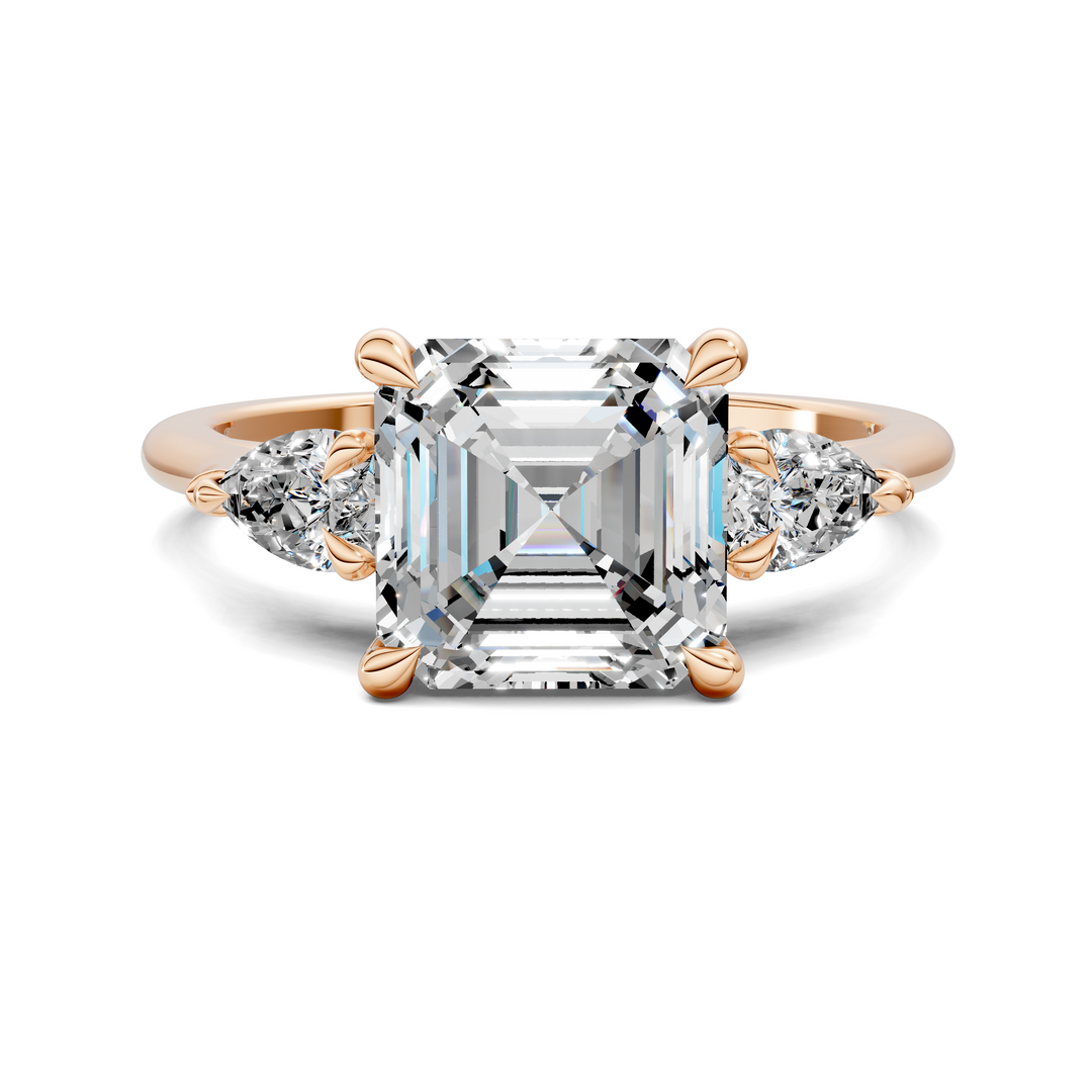 Lesley Nature Three Stone Ring