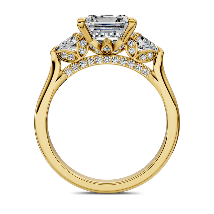 Lesley Nature Three Stone Ring