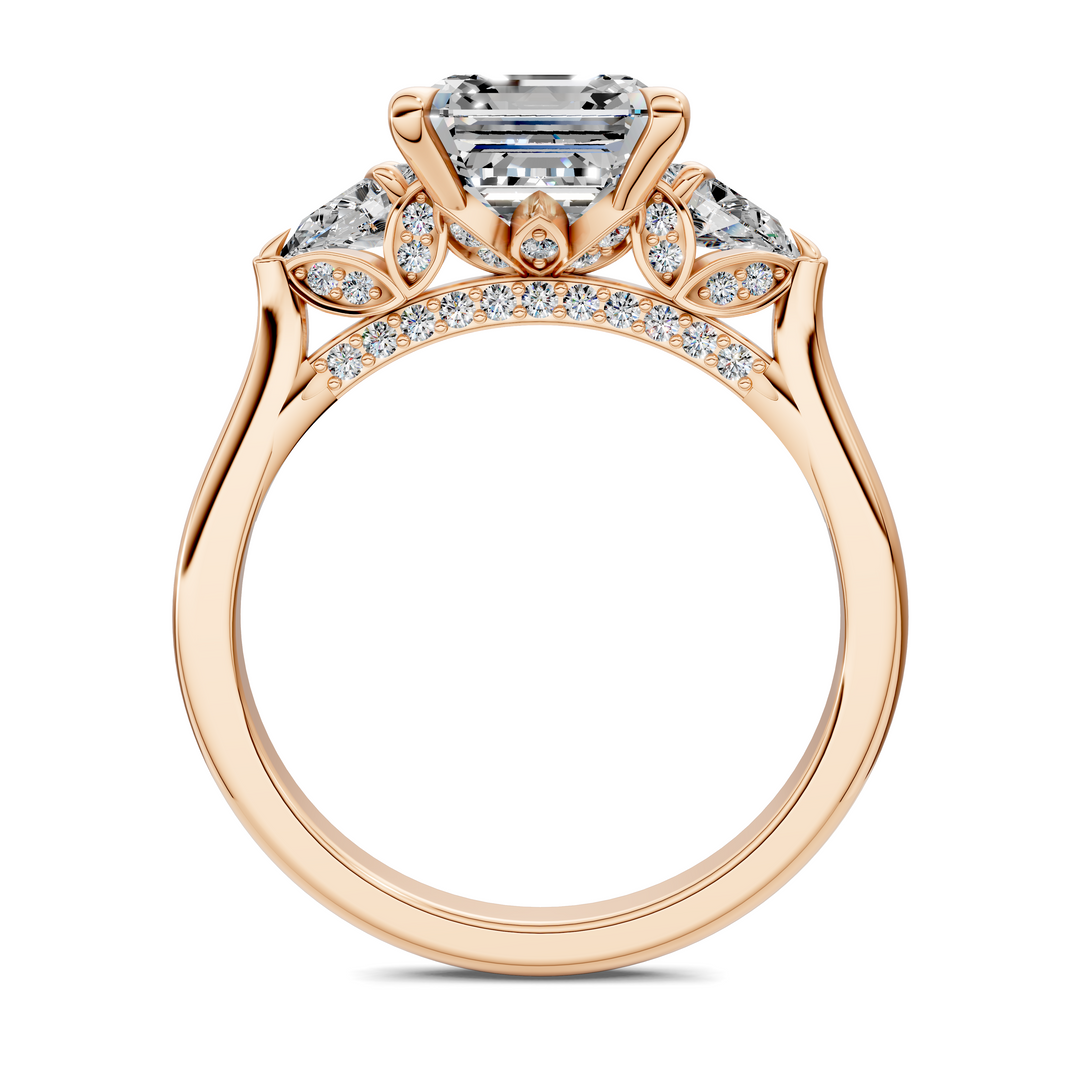 Lesley Nature Three Stone Ring