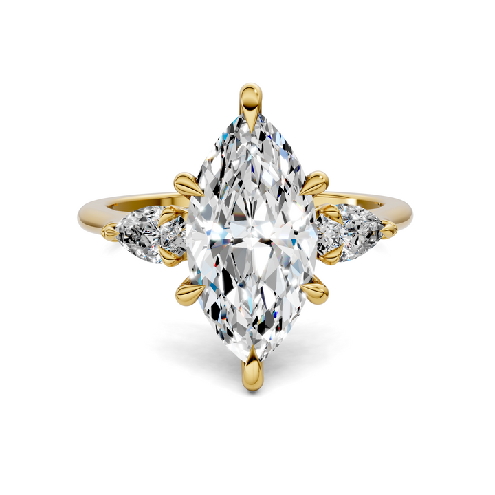 Lesley Nature Three Stone Ring