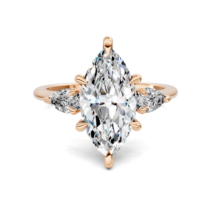 Lesley Nature Three Stone Ring