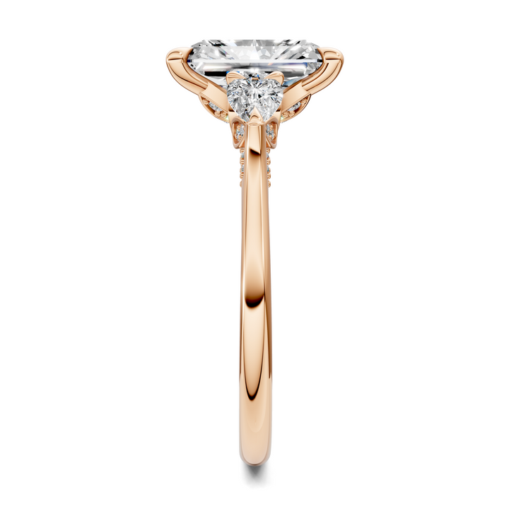 Lesley Nature Three Stone Ring