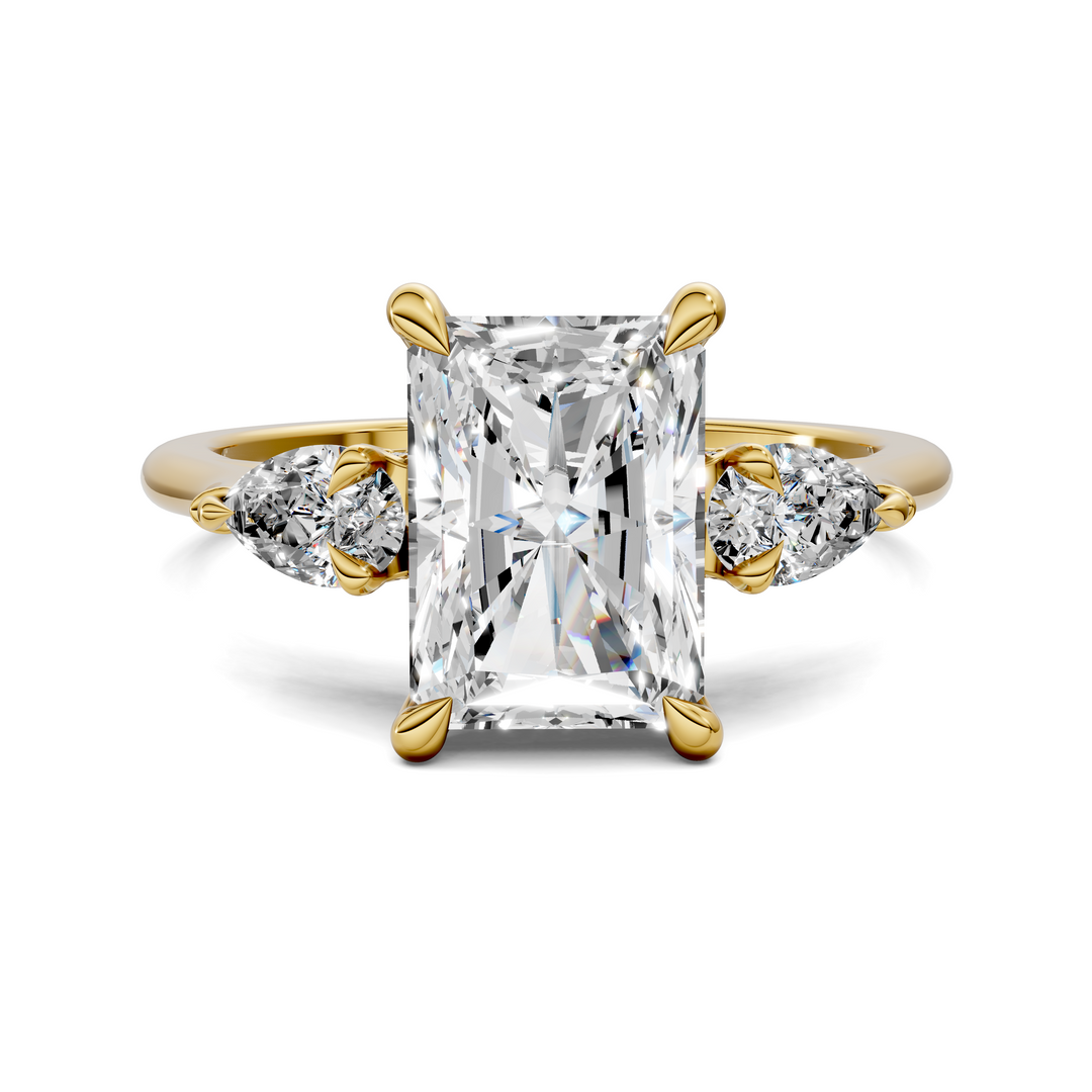 Lesley Nature Three Stone Ring