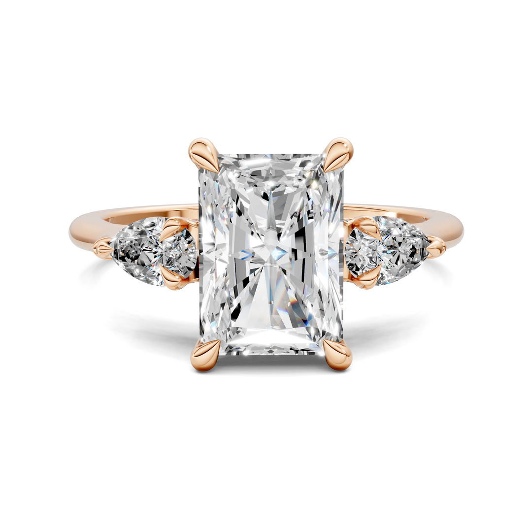 Lesley Nature Three Stone Ring