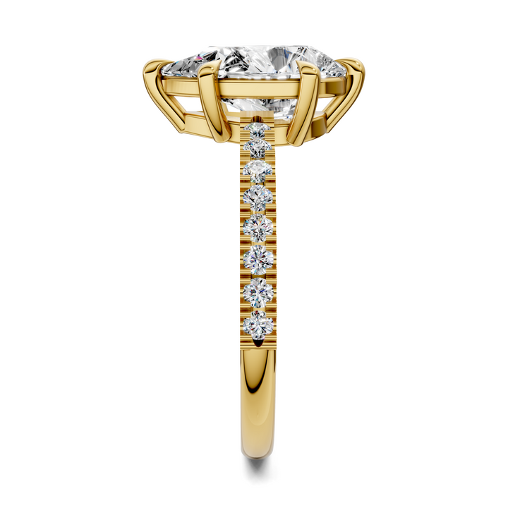 Kira Low Profile Pavé Ring