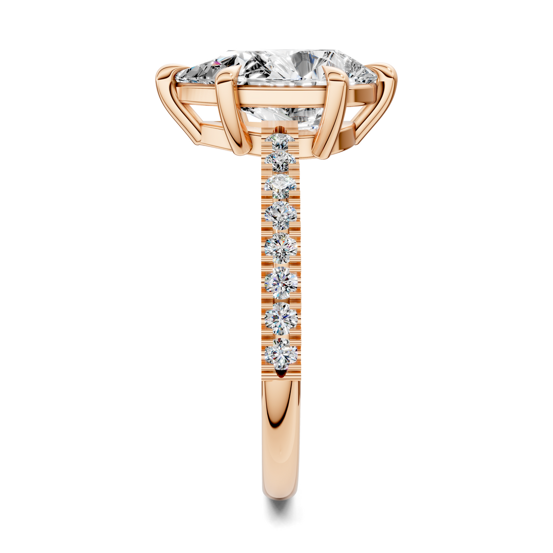Kira Low Profile Pavé Ring