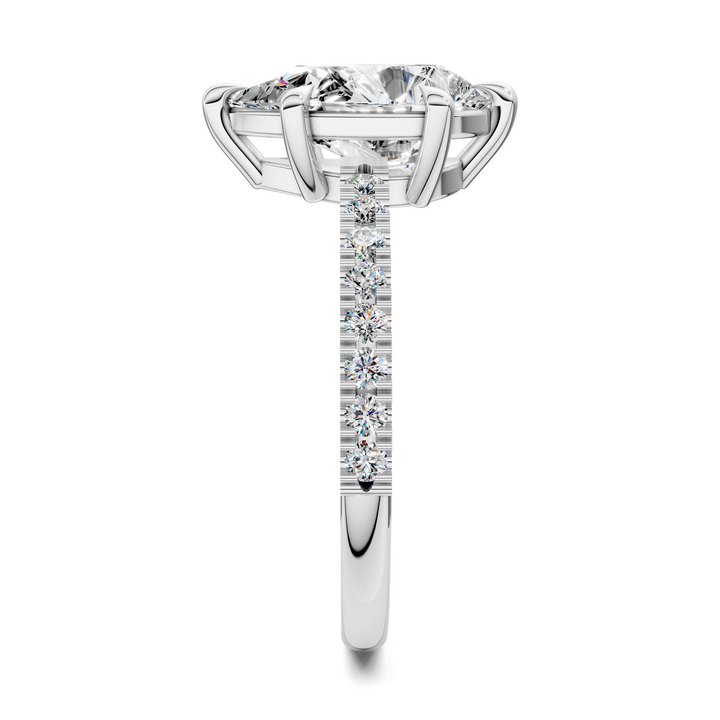 Kira Low Profile Pavé Ring