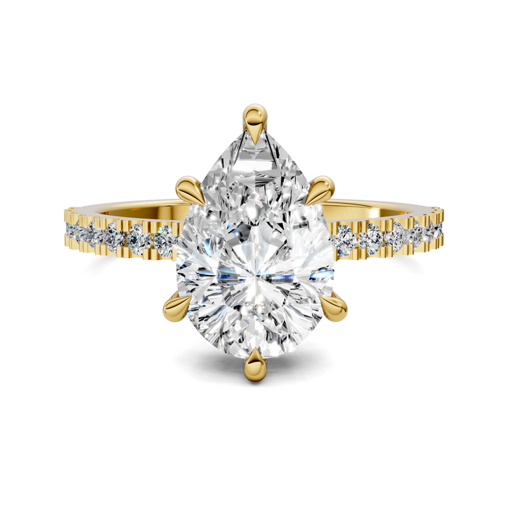 Kira Low Profile Pavé Ring