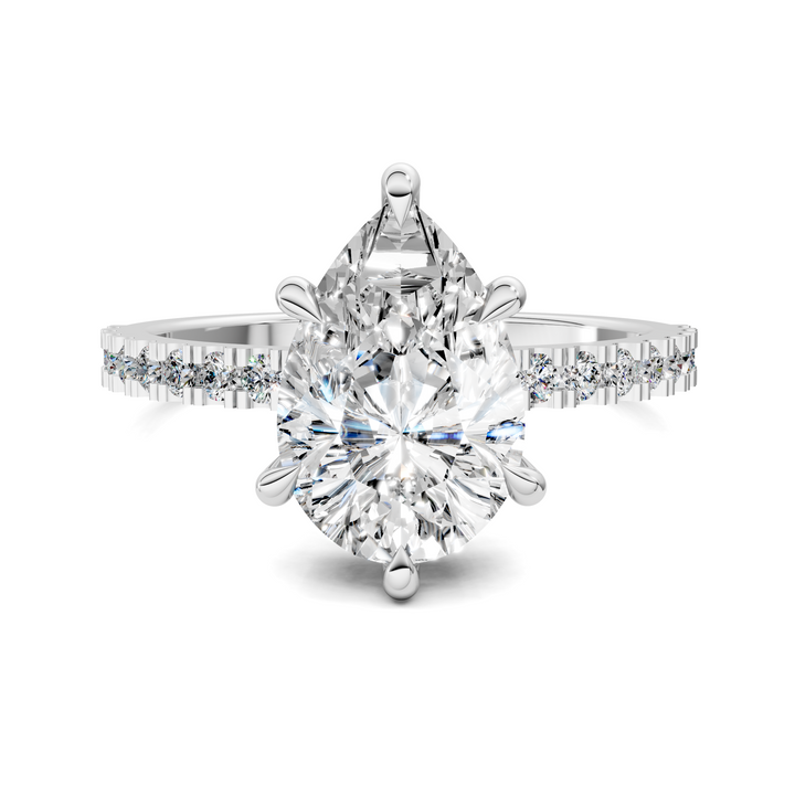 Kira Low Profile Pavé Ring