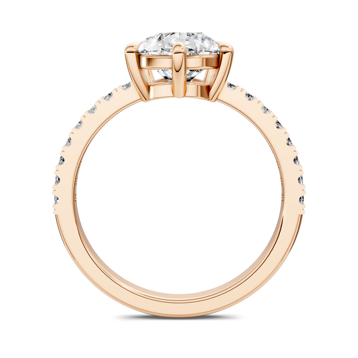 Kira Low Profile Pavé Ring