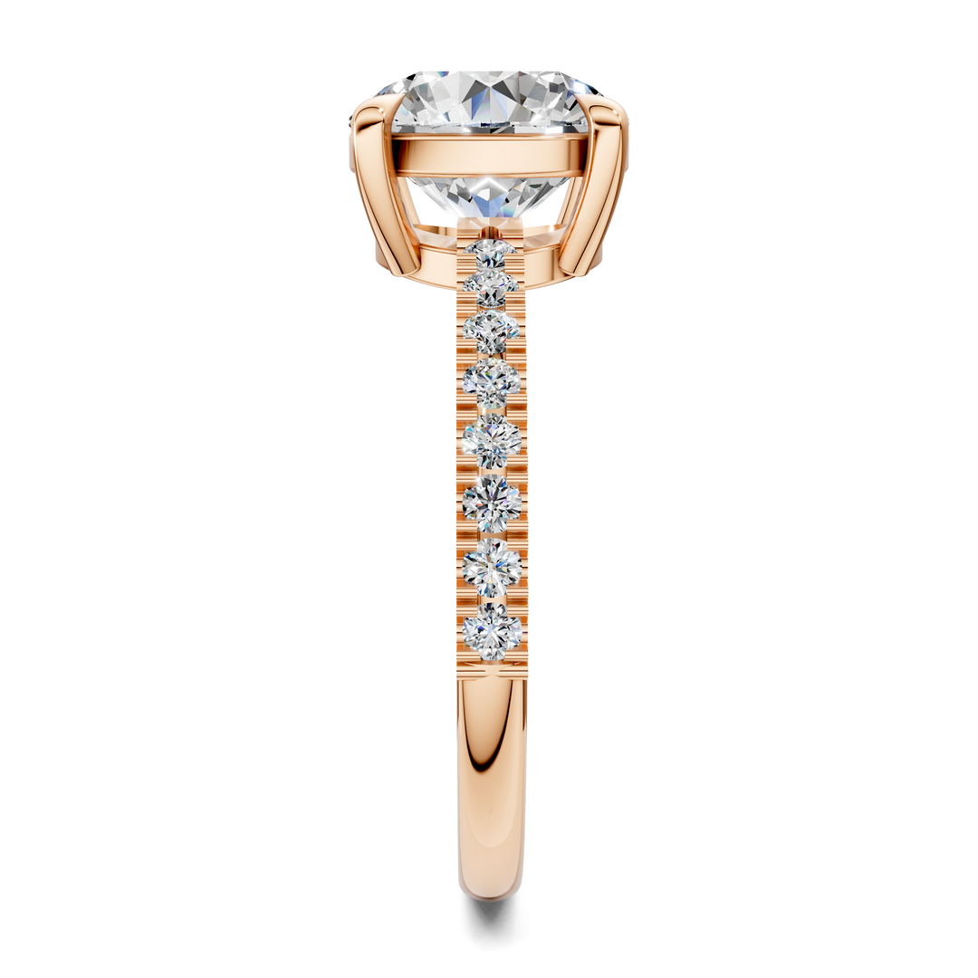 Kira Low Profile Pavé Ring