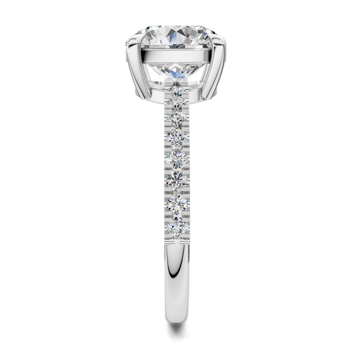 Kira Low Profile Pavé Ring