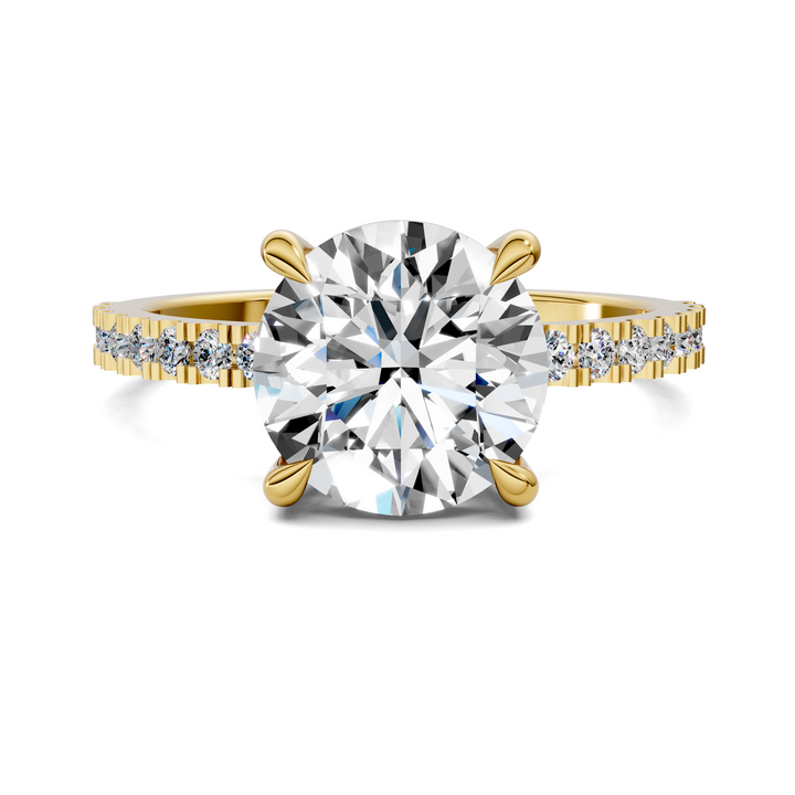 Kira Low Profile Pavé Ring