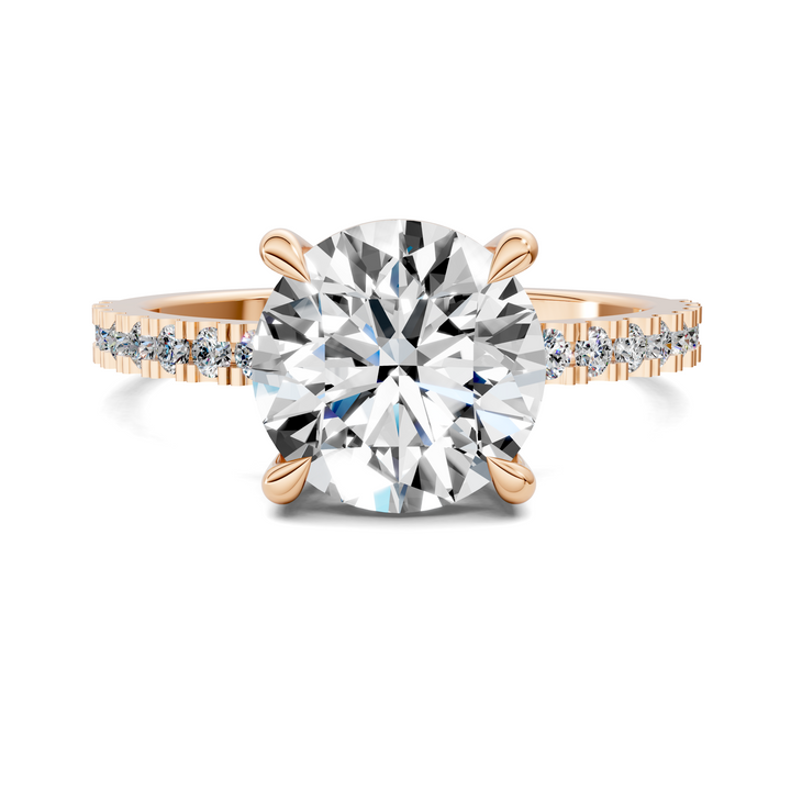 Kira Low Profile Pavé Ring Setting