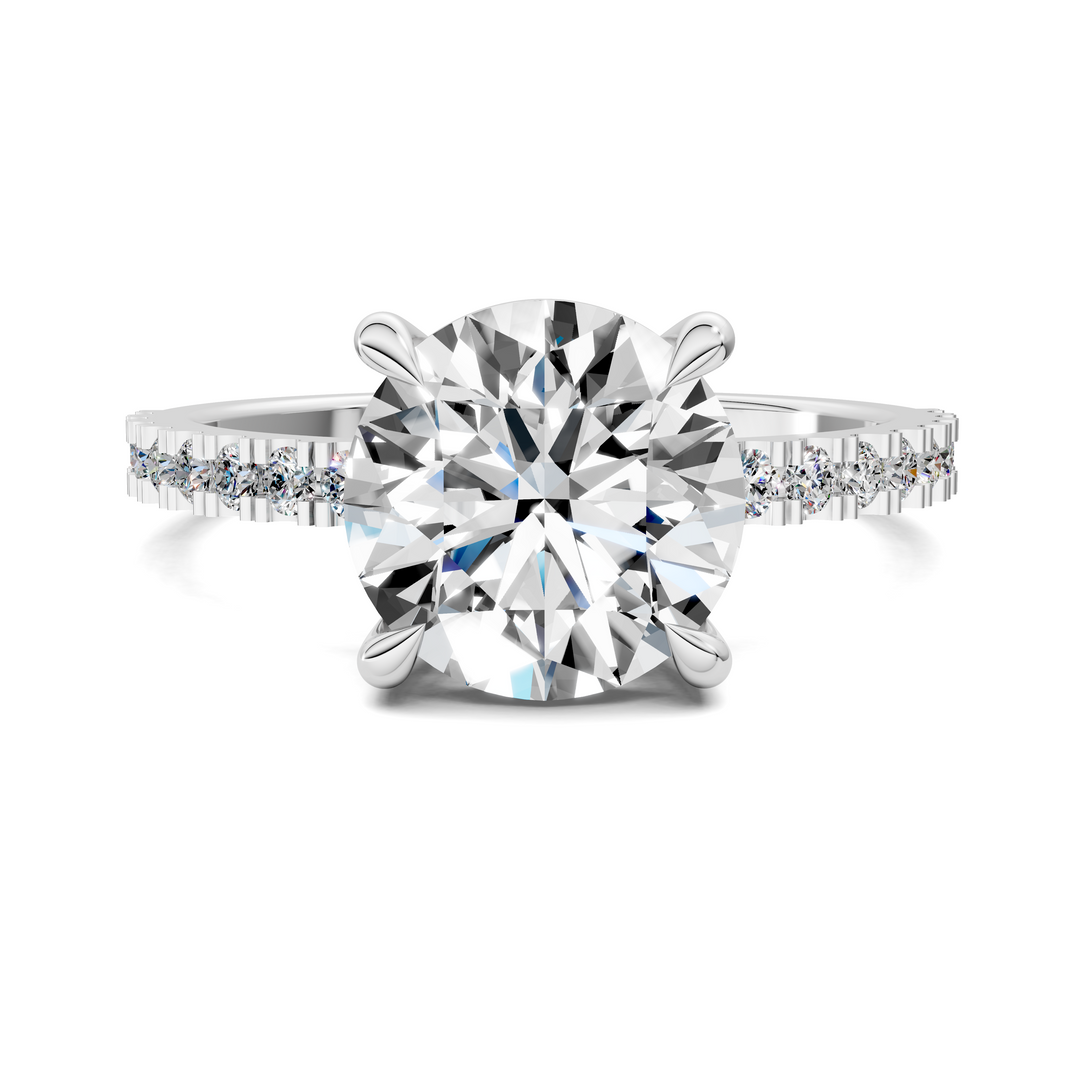 Kira Low Profile Pavé Ring