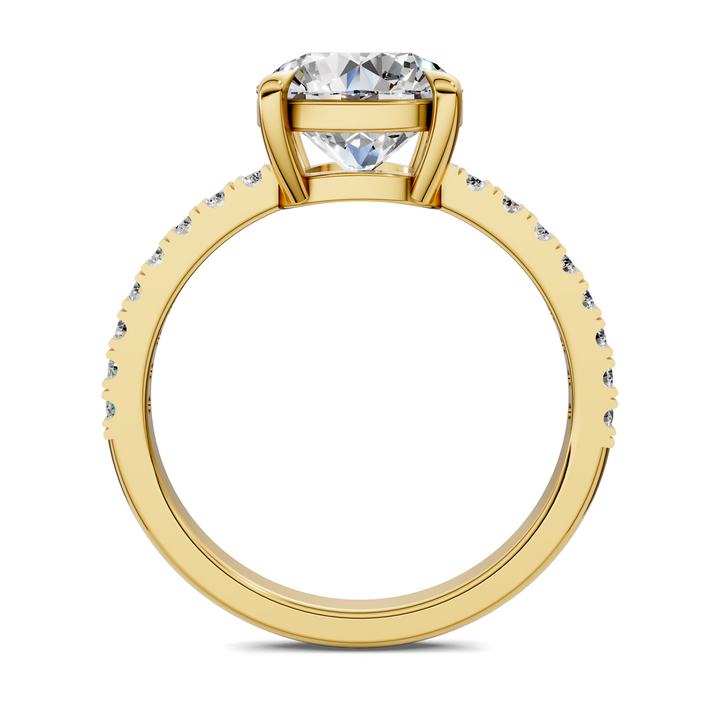 Kira Low Profile Pavé Ring