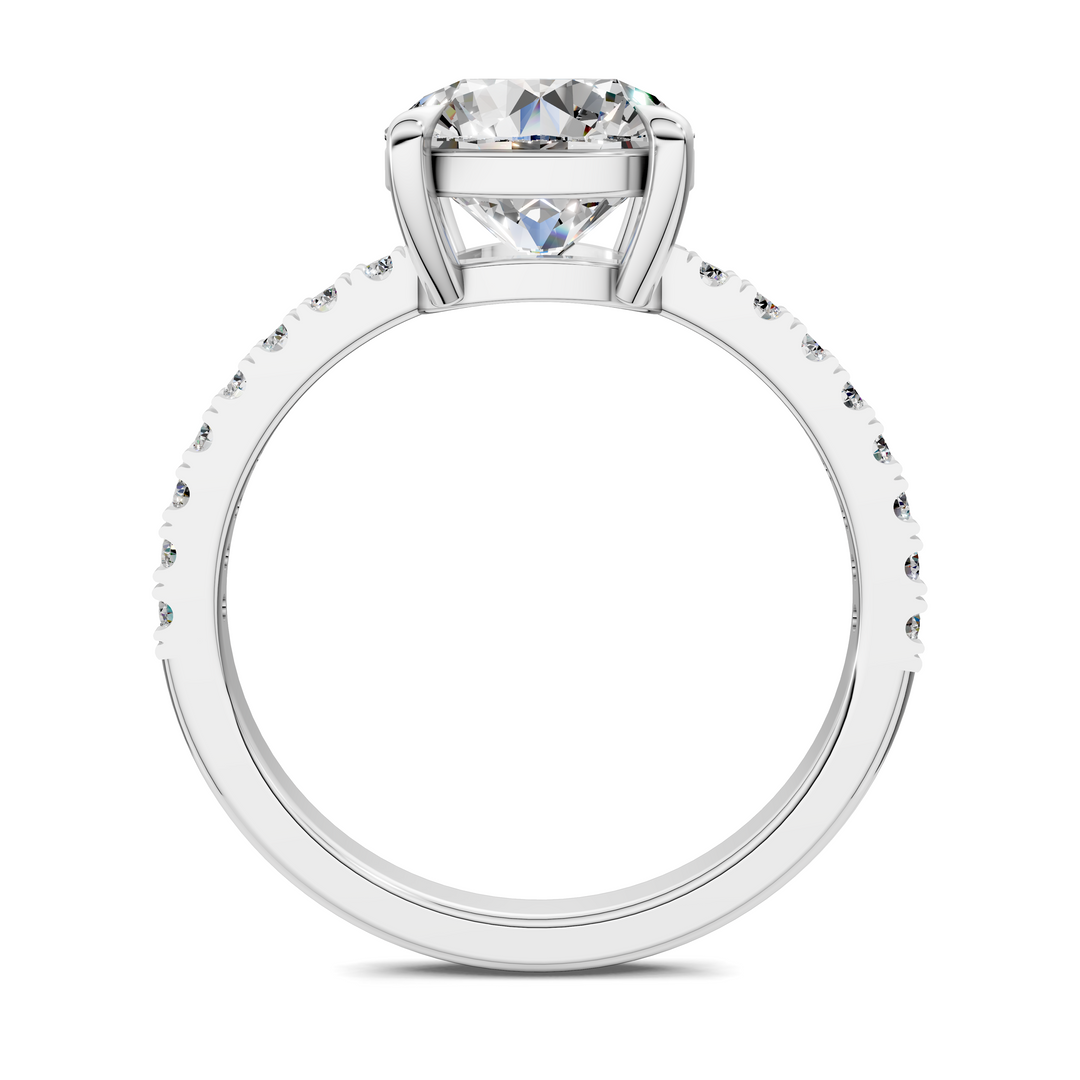 Kira Low Profile Pavé Ring