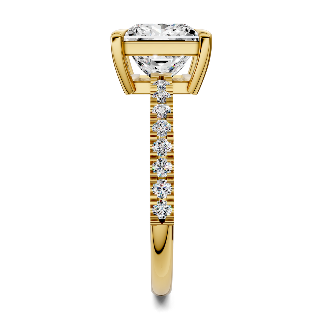 Kira Low Profile Pavé Ring Setting