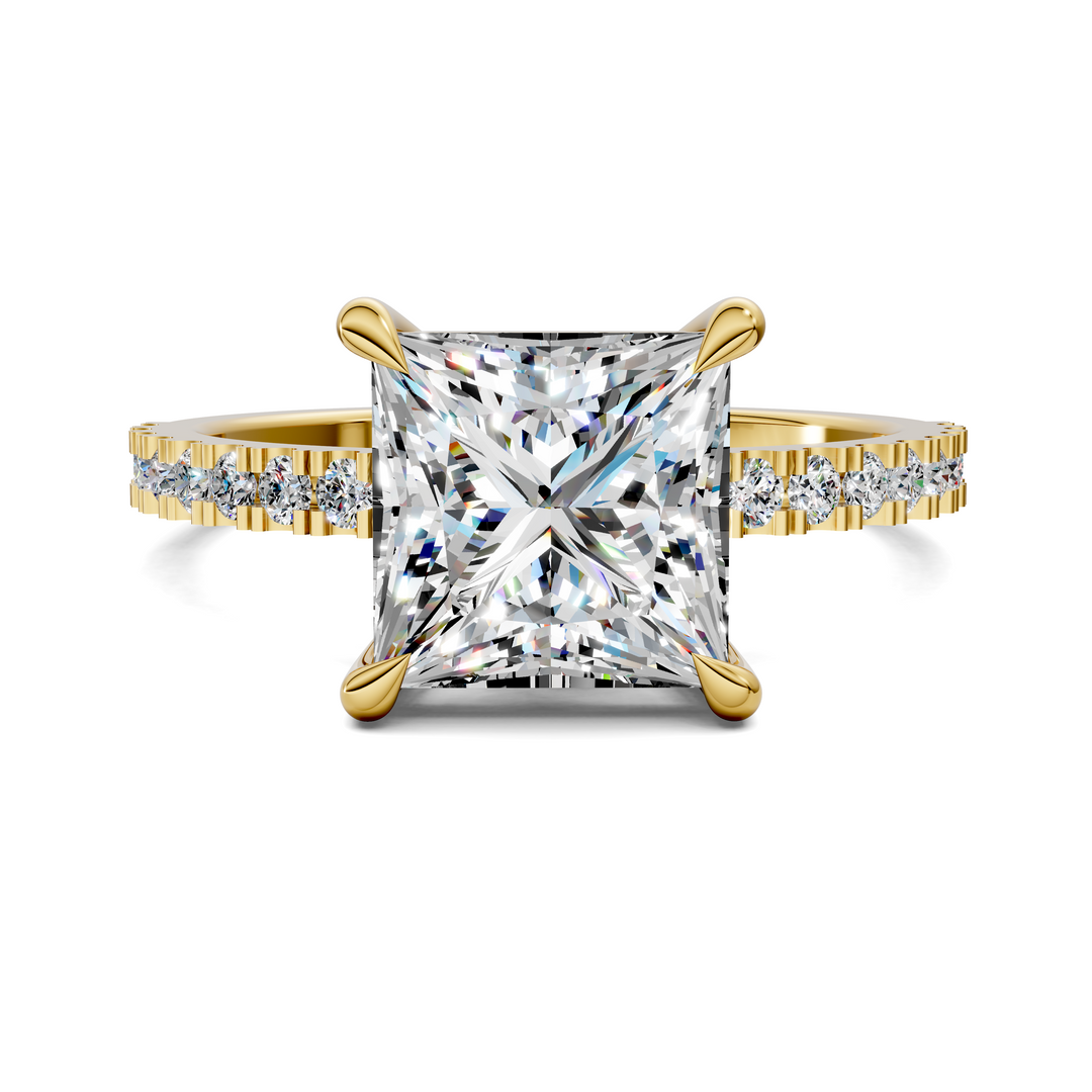 Kira Low Profile Pavé Ring