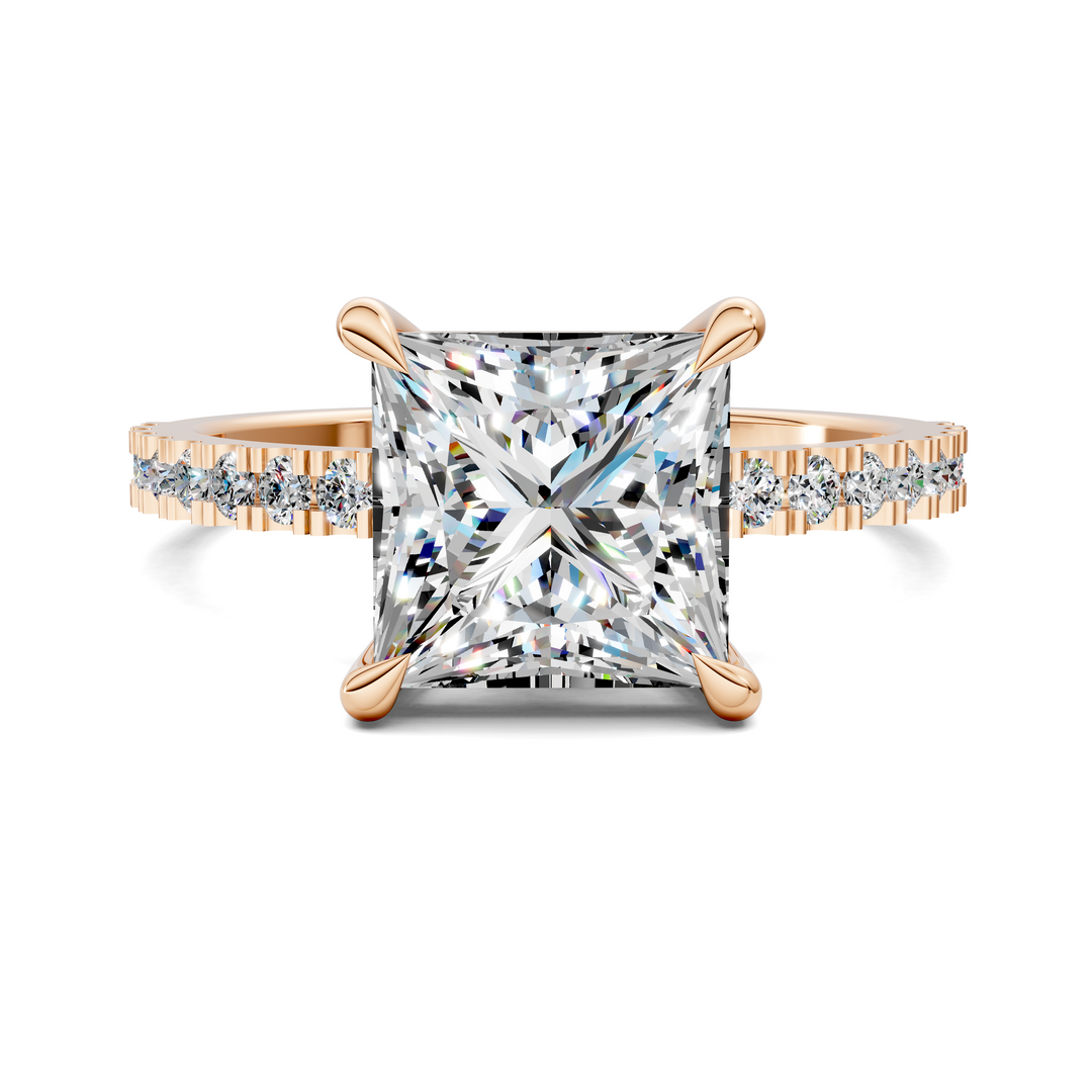 Kira Low Profile Pavé Ring