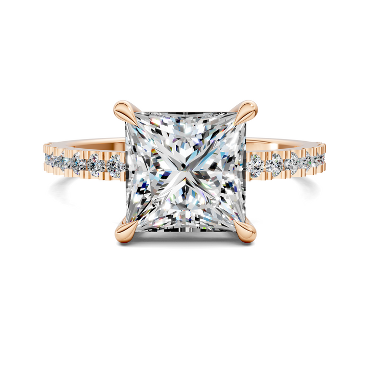 Kira Low Profile Pavé Ring
