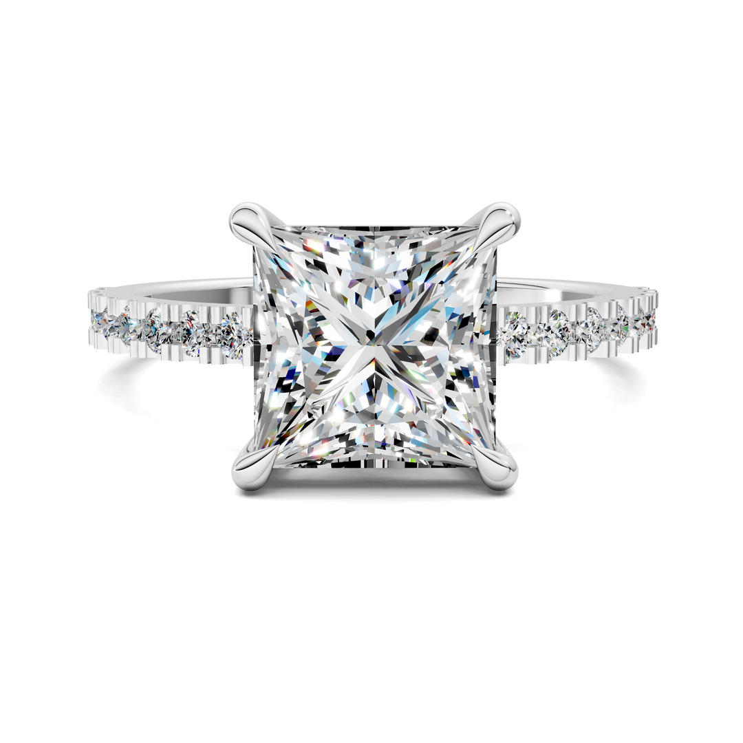 Kira Low Profile Pavé Ring Setting
