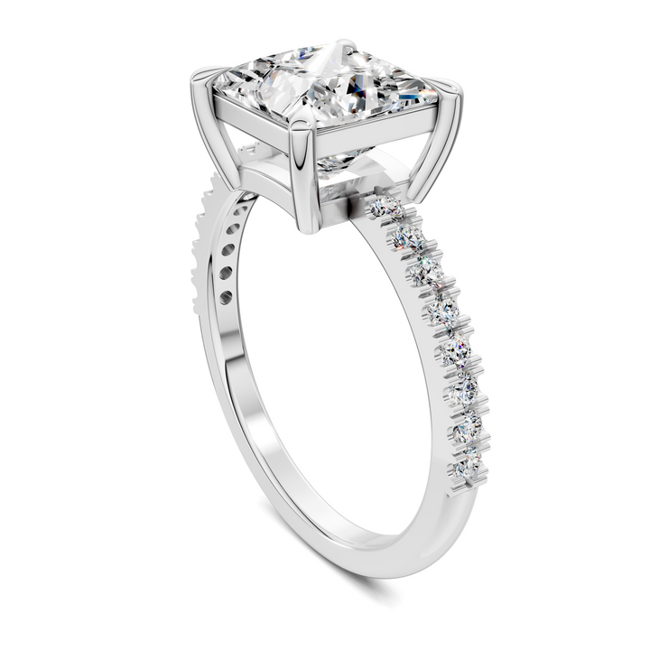 Kira Low Profile Pavé Ring